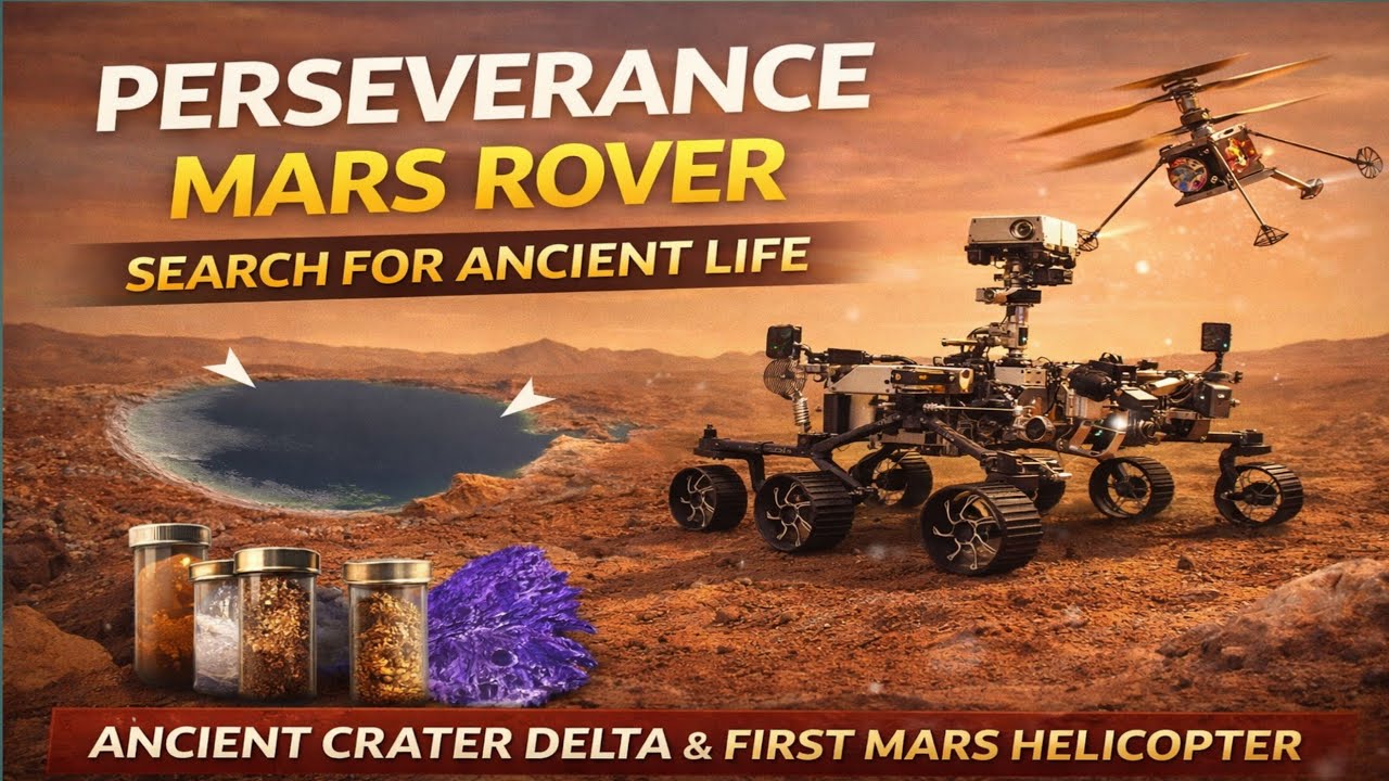 Обзор миссии: марсоход NASA Perseverance — поиск древней жизни и первый марсианский вертолет