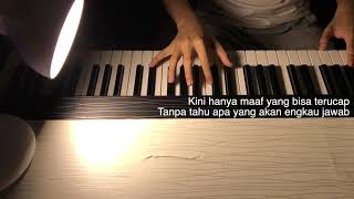 Hanin Dhiya - Terlambat Sudah | Piano Karaoke