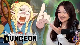 Dungeon Meshi is SO FUN!! (Episode 1 REACTION!)