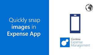 Quickly snap Images in Expense App