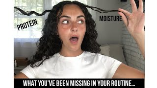 protein vs moisture for curly hair