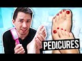 Husbands Give Their Wives Pedicures With No Instruction