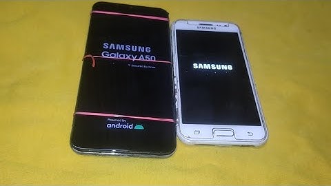 Samsung A50 vs Samsung J2 reboot speed test / Android 11, Android 5.1 guess who win booting test