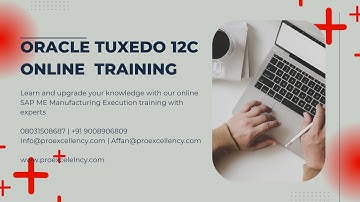 Oracle Tuxedo 12c Online  Training | Learn Oracle Tuxedo 12c with Expert Online Training"