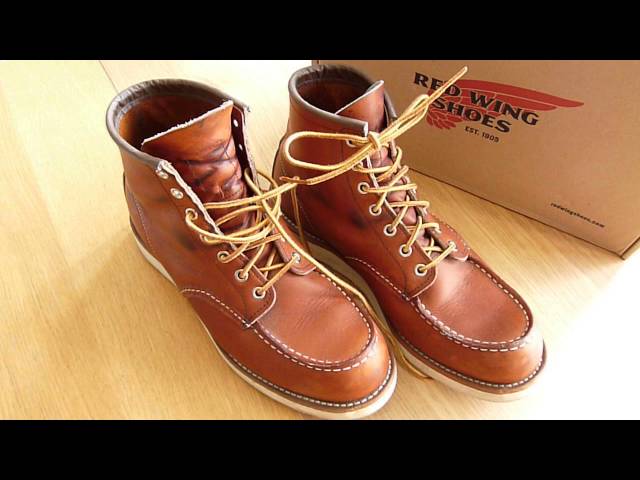 shrinking red wing boots