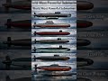 World Most Powerful Submarines.......#viral #trendingshorts #world #submarine