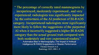 Artificial Intelligence (AI): Is It The End of Organized Radiology? - Part 2