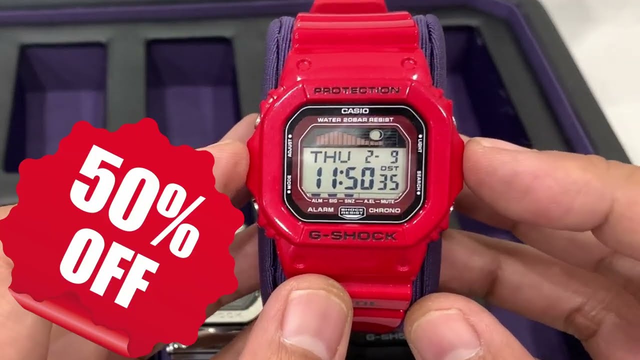 In4mation GLX-5600XA-4 G-Shock G-Lide Video Review - YouTube