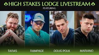 Doug Polk Plays $100\/200\/400 With Rampage, Mariano, \& Taras!!!