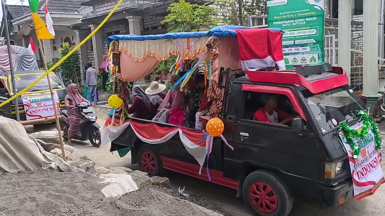 Karnaval Desa Kuripan kec Babat 28 Agustus 2022