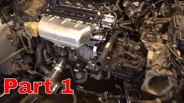 Mazdaspeed 3 Build Part 1: Engine install