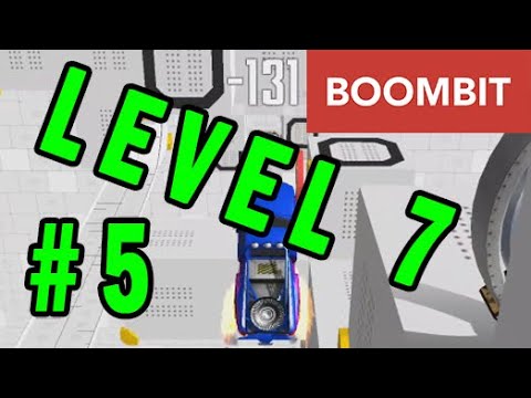 Mega Ramp Car Jumping Level 7 - NEW 2020 BoomBit Game [part 5]