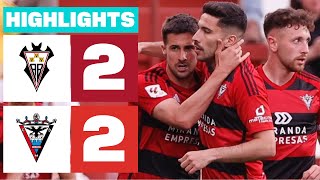 Highlights Albacete BP vs CD Mirandés (2-2)