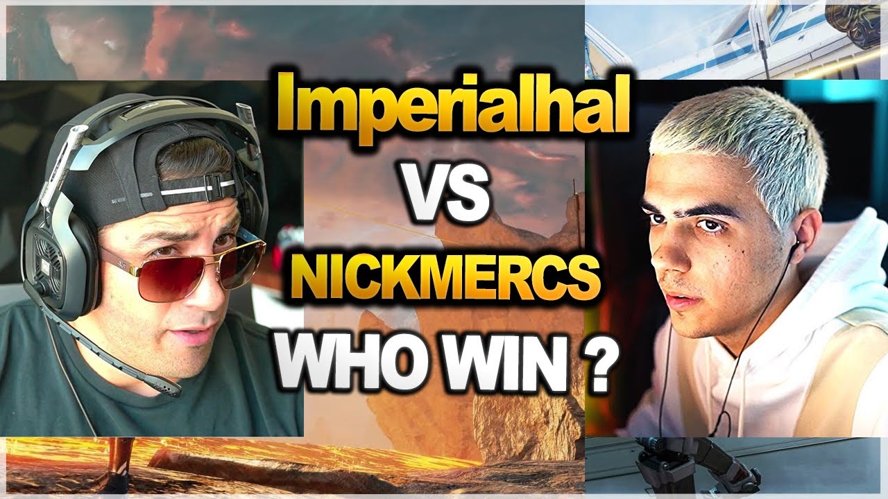 TSM Imperialhal team vs Nickmercs team in ranked - 3 V 3 ( apex legends ...