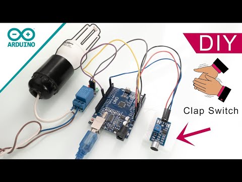 How to make Clap Switch Using Arduino Uno // Clap Switch Using ...