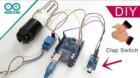 How to make Clap Switch Using Arduino Uno // Clap Switch Using Microphone Sensor// Clap Switch