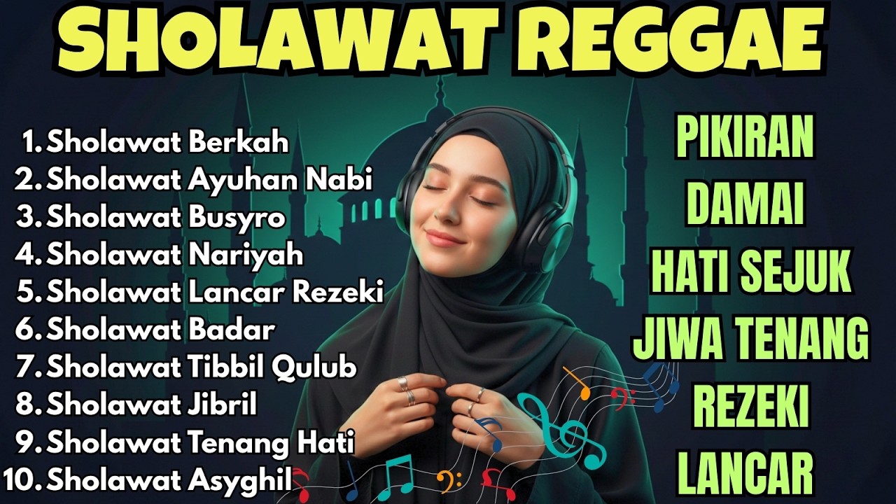 🎶 Sholawat Reggae Penenang Jiwa | Dengarkan Saat Lelah 🕊️