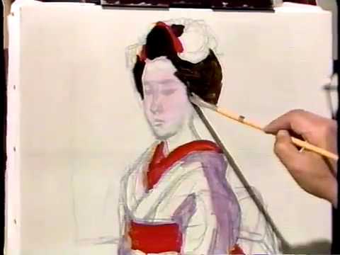 舞妓　油絵 Yahoo!オークション - 4/30 11 真作 奥野北雄 作 舞妓 絵画 油彩