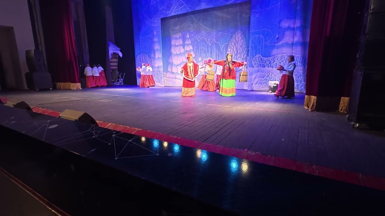 Выступление Саши в сказке Морозко. Севастополь 2026