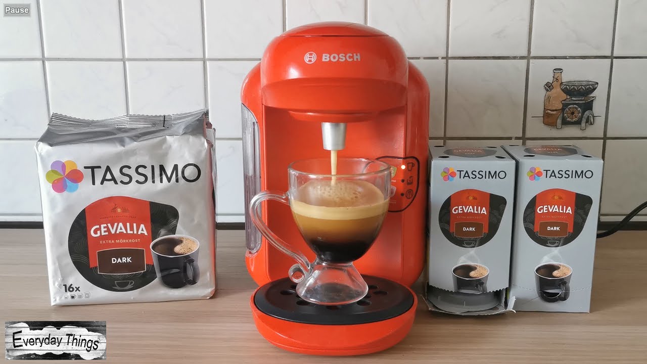 Bosch Tassimo Coffee Machine - Making a 