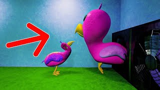Opila Bird Reunites with her Baby Birds Scene -  Garten of Banban 2 (2023)