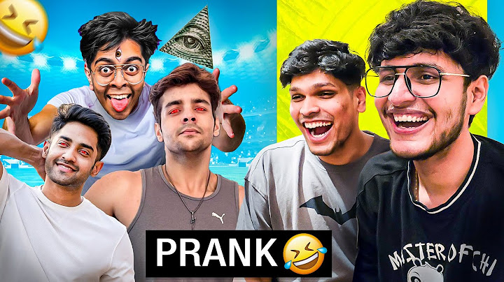 We Pranked Ashish Chanchlani and Thugesh | Triggered Insaan