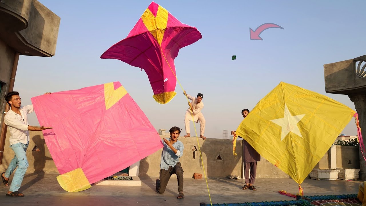 10 Feet Gudda Vs 10 Feet Pari Flying Challenge | Pari Catch