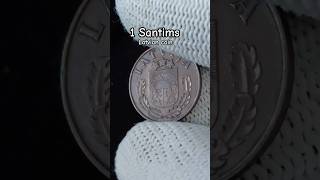 Latvian old coin 1 Santims 1937 #money #coin #numismatics #oldcoins #collection