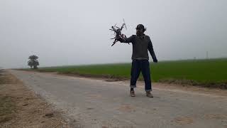 Drone Pixhawk 450 Dji Brushless_20220120 Loiter mode testing and Stability test which is great.