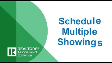 Schedule Multiple Showings
