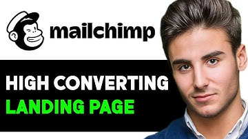 HOW TO CREATE A HIGH CONVERTING LANDING PAGE ON MAILCHIMP 2025! (FULL GUIDE)