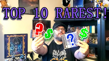 My Top 10 Rarest and Most Expensive Games According to Gameye!