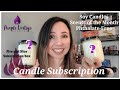 Purple Vertigo Candle Subscription | From Fire and Nice Box | 2 x 16 oz Candles