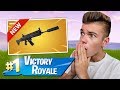 Wygrałem *NOWĄ* Bronią *SCAR Z TŁUMIKIEM* GRĘ w Fortnite!