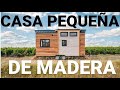 ✅ CASA PEQUEÑA de MADERA ⚡ Baluchon Epona ▶️ Tour Interior y Exterior