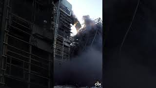 EXPLOSIVES DEMOLITION | Steel Plant #demolition