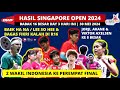 Hasil 16 Besar Singapore Open 2024: Bagas Fikri Kalah, Jorji Ke QF | Singapore Open Badminton Day 3