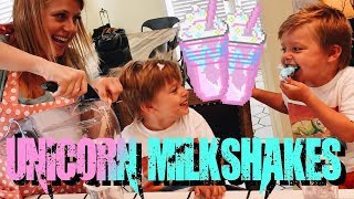 How to Make UNICORN FREAKSHAKES  with Jodie Sweetin, Stephanie from Fuller House