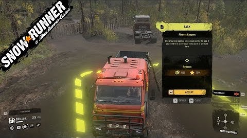 SnowRunner 5.0 Rift Task Finders Keepers