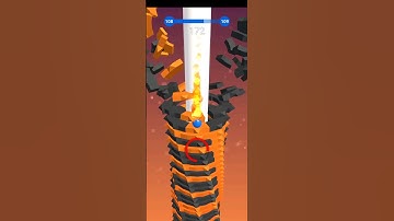 Stackball Level 108 #stackball #gaming #Shorts