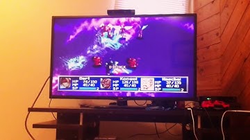 Playing a little Legend of Dragoon Hard Mode on the tv. :)