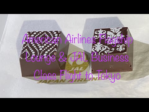 American Airlines Flagship Lounge & JAL Business Class Flight to Tokyo