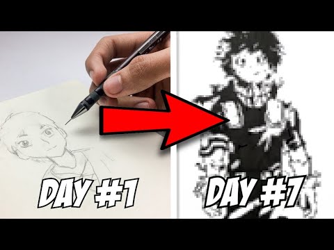 Learning to Draw Anime in a Week!