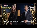 Marksman Challenge | Marvel Studios' Hawkeye | Disney+