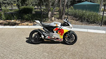 My 2022 Ducati Panigale V2 with Red Bull Livery