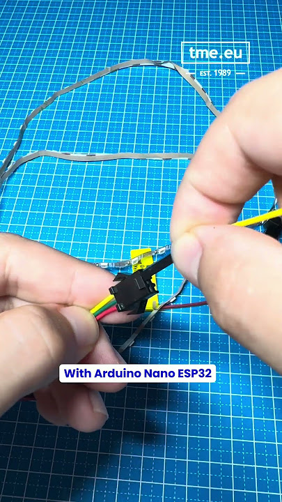 Control RGB LED Strip with Arduino Nano ESP 32 #arduino #electronicshobby #diyprojects