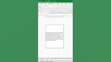 In-cell Line Breaks in Excel #excel #shorts