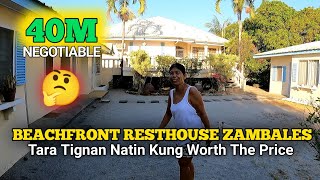 Sunset Beachfront House and Lot For Sale | Cabangan, Zambales
