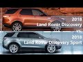 2018 Land Rover Discovery vs Discovery Sport (technical comparison)