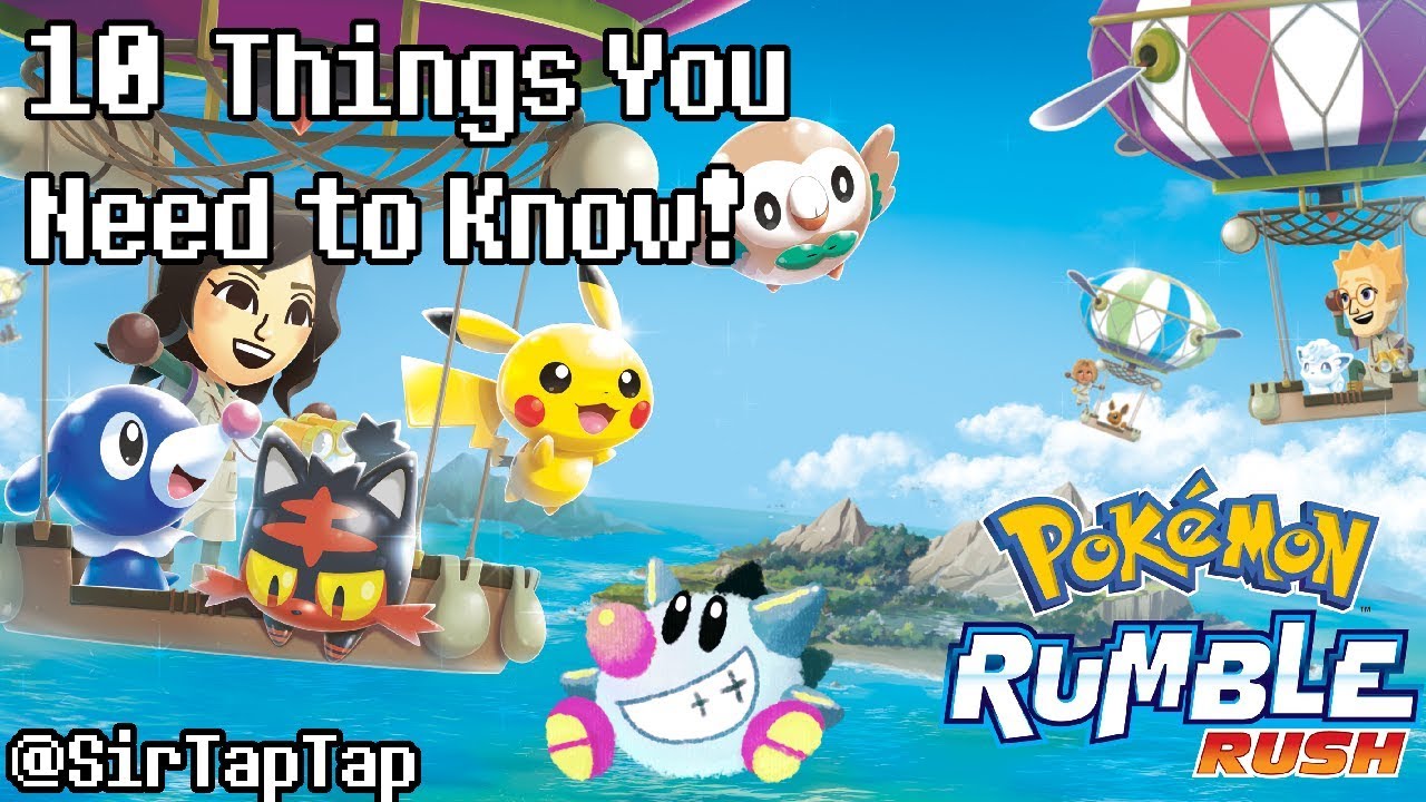 Pokemon Rumble Rush | 10 Quick Facts You Need To Know!